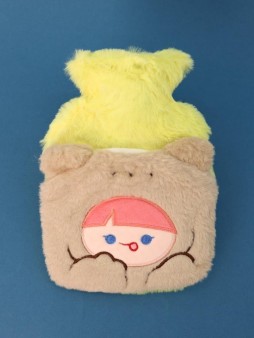 Грелка плюшевая "Girl", 500 мл (21*15 см)