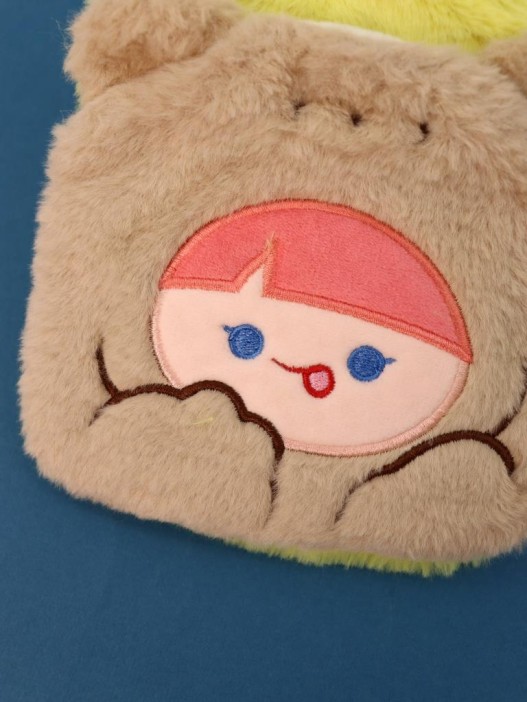 Грелка плюшевая &quot;Girl&quot;, 500 мл (21*15 см) 