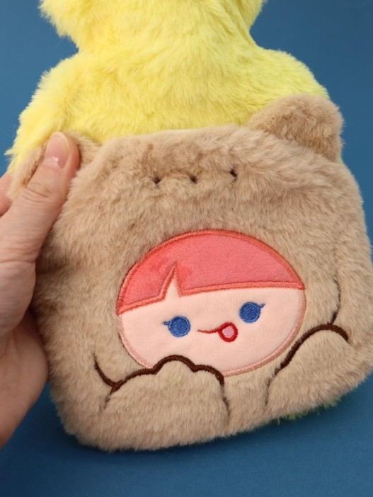 Грелка плюшевая &quot;Girl&quot;, 500 мл (21*15 см) 