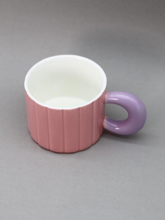 Кружка «Vertical movement», pink 