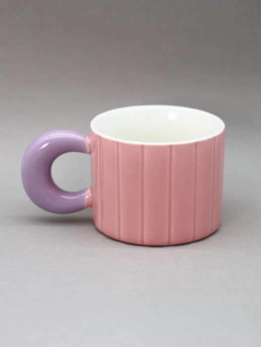 Кружка «Vertical movement», pink 