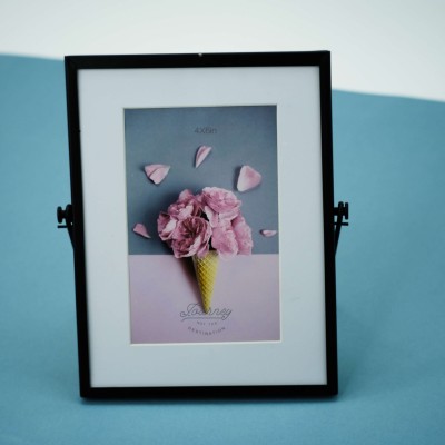 Фоторамка с паспарту «Style», black 10х15 см