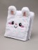 Блокнот плюшевый «Cute hare», white (15*14 см) 