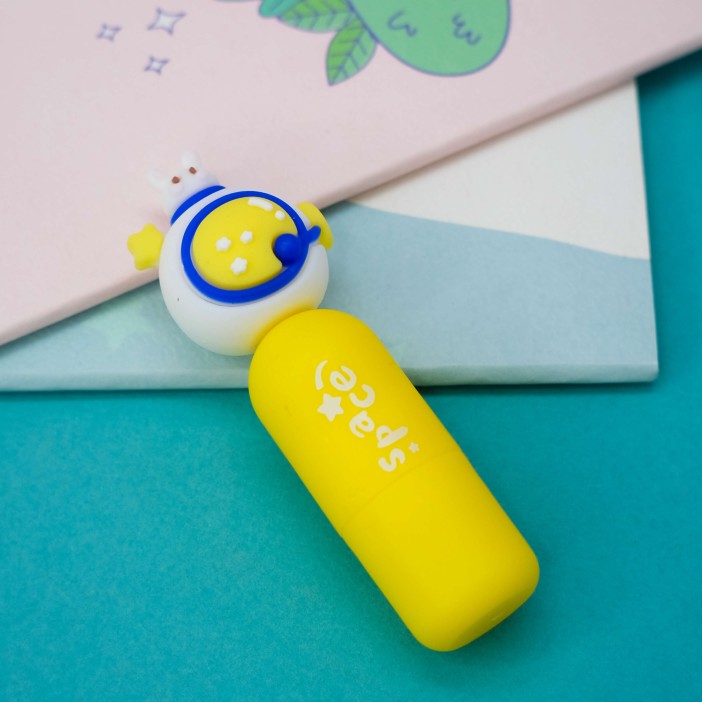 Маркер текстовыделитель "Hare astronaut", mix 