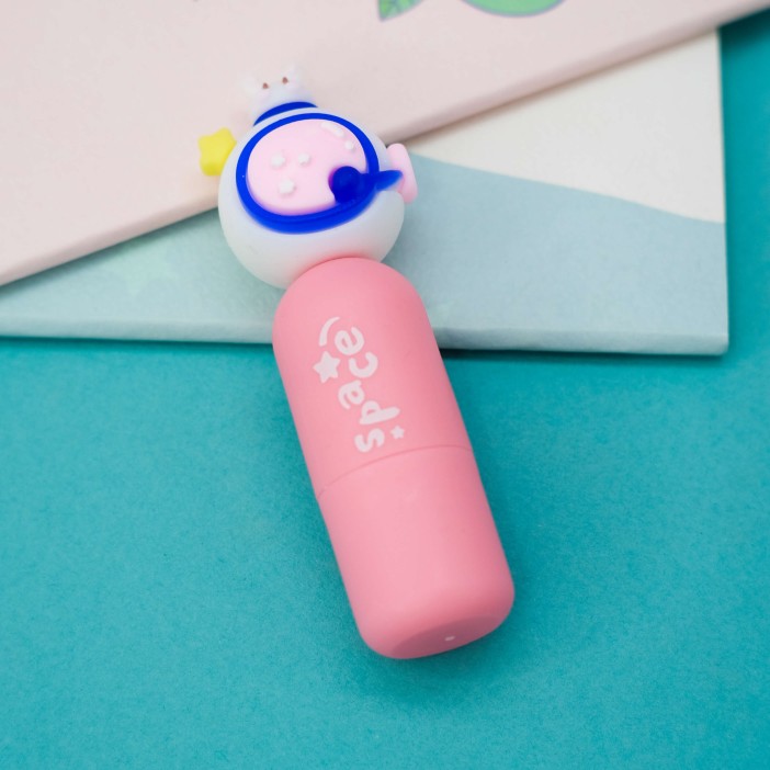 Маркер текстовыделитель "Hare astronaut", mix 