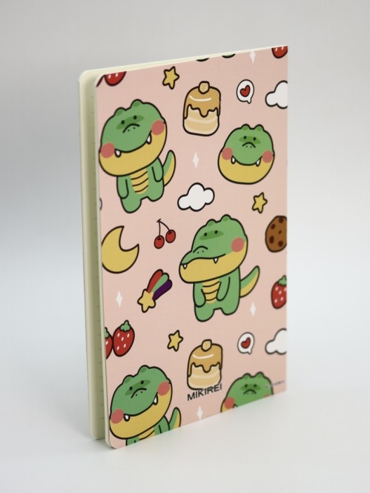 Блокнот (А5) &quot;Dino berries&quot;, orange (14.5*21) 