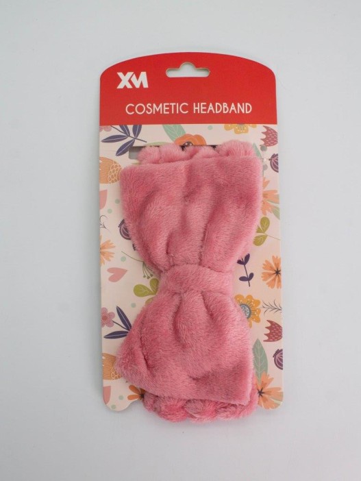 Косметическая повязка для волос &quot;Delicate bow&quot;, fuchsia 