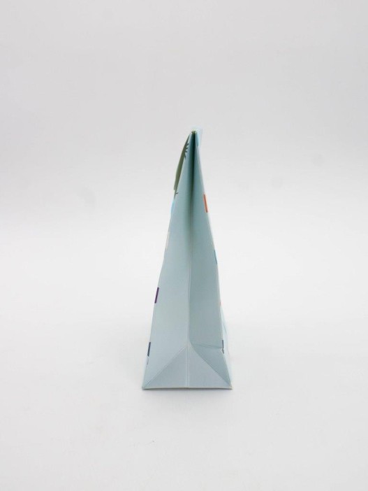 Пакет подарочный (XS) &quot;Colorful dots&quot;, blue (12x6x16) 