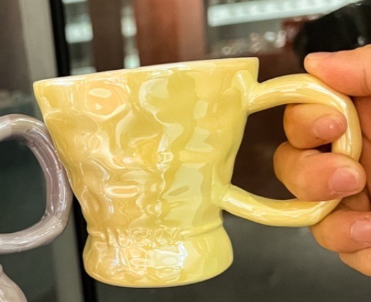 Кружка керамическая «Luxurious notes», yellow (250 мл) 