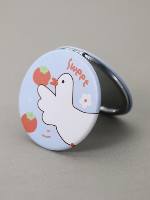 Зеркало "Sweet strawberry round", blue 