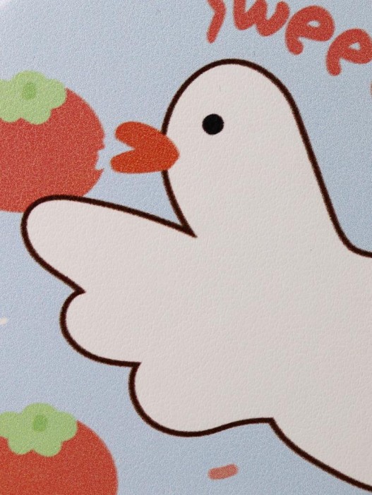 Зеркало "Sweet strawberry round", blue 