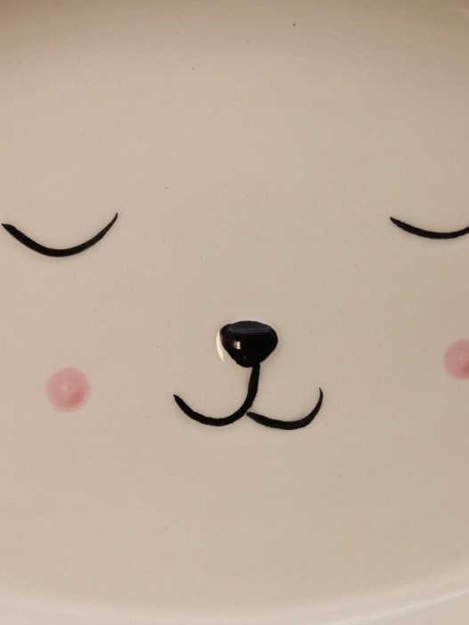 Тарелка керамическая «Cat plate», 19,5х15 см 