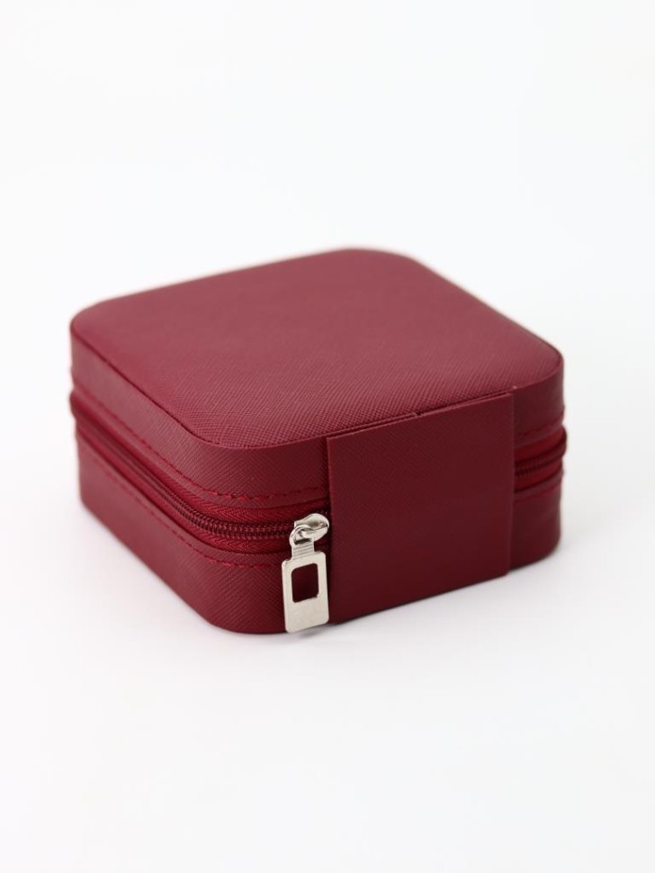 Шкатулка "Square classics", burgundy
