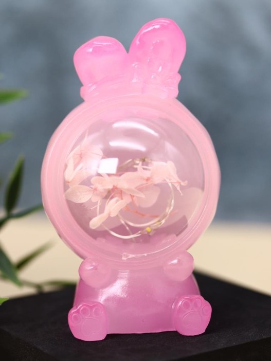 Ночник «Flower rabbit», pink 