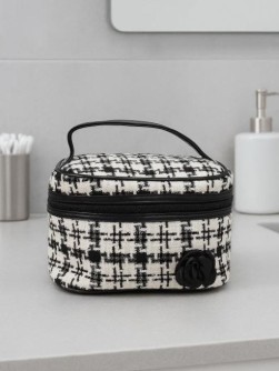 Косметичка "Flower", black