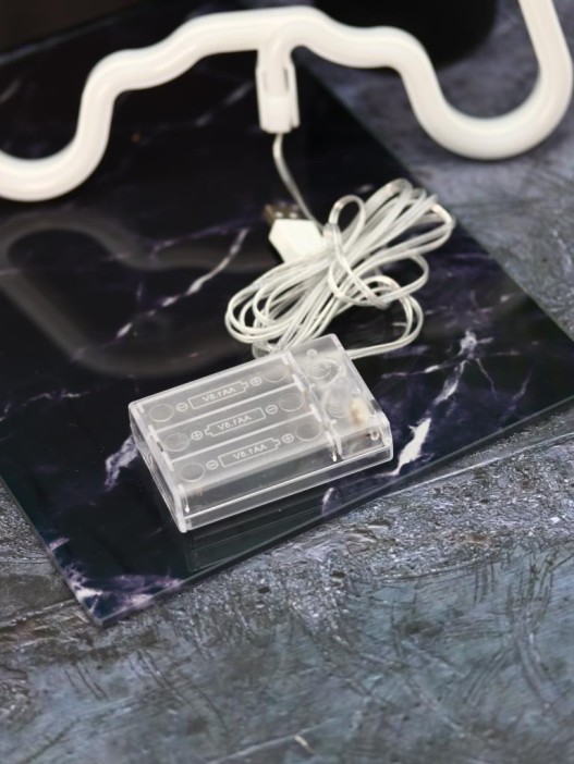 Неоновый подвесной ночник &quot;Final game&quot;, тёплое свечение (23,5*13,5 см) 