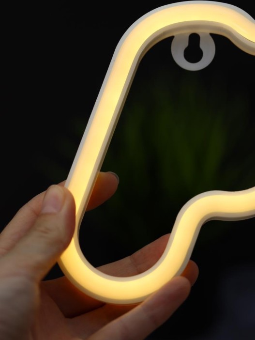 Неоновый подвесной ночник &quot;Final game&quot;, тёплое свечение (23,5*13,5 см) 