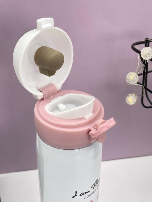 Термос «Flamingo cactus», white (500 ml) 