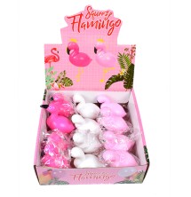 Мялка - антистресс «Squeeze flamingo», шоу-бокс 15 шт.