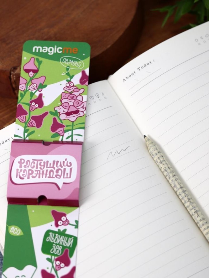 "Растущий карандаш Magicme" - Львиный зев