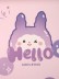 Зеркало &quot;Hello bunny&quot;, purple 