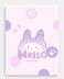Зеркало &quot;Hello bunny&quot;, purple 