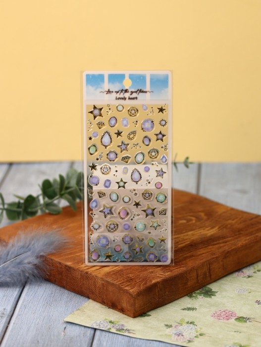 Наклейки &quot;Sea crystals&quot; 