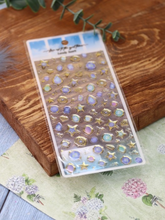 Наклейки &quot;Sea crystals&quot; 