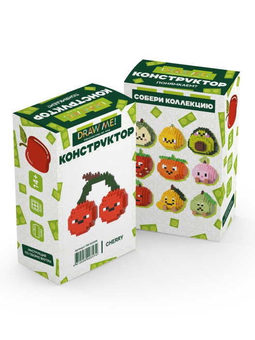 Конструктор "YELLOW CITRUS" (188 деталей), 5*5*4 см. 