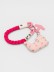 Брелок-подвеска для телефона iLikeGift «Spotted cat», pink 
