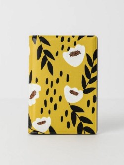 Держатель для карт-книжка "White flowers" (7 х 10 см)