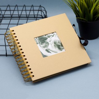 Фотоальбом &quot;Square&quot;, brown (20,5 х 20,5 см)