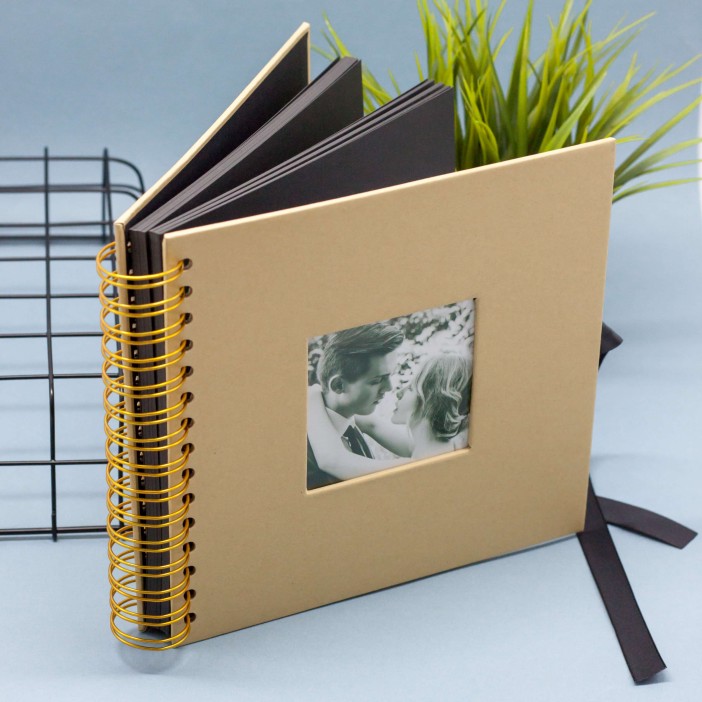 Фотоальбом &quot;Square&quot;, brown (20,5 х 20,5 см) 