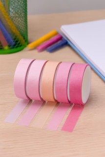 Набор декоративного скотча &quot;Multicolor tone&quot;, pink, mix