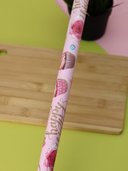 Упаковочная бумага «Donut Delight» 1 рулон, 50*70 см 