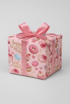 Упаковочная бумага «Donut Delight» 1 рулон, 50*70 см