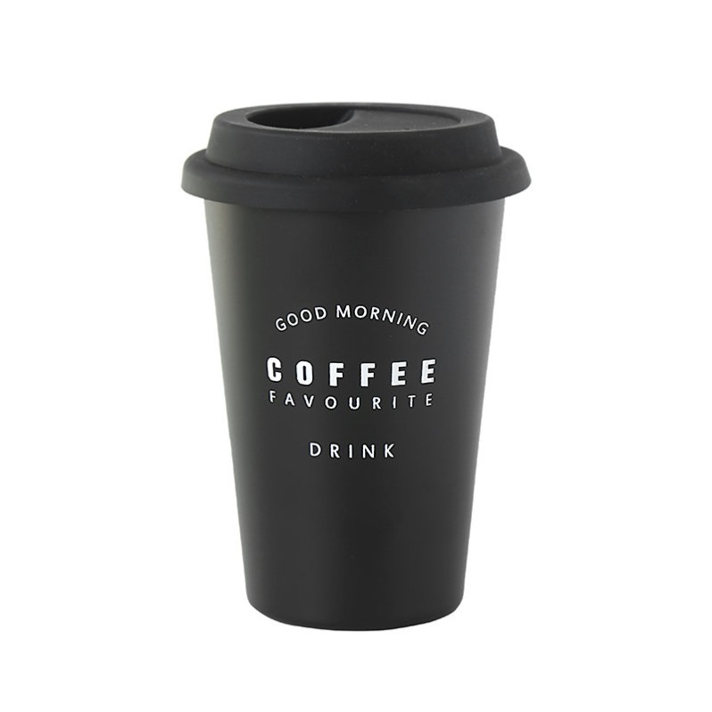 Кружка для напитков &quot;Coffee&quot; black 