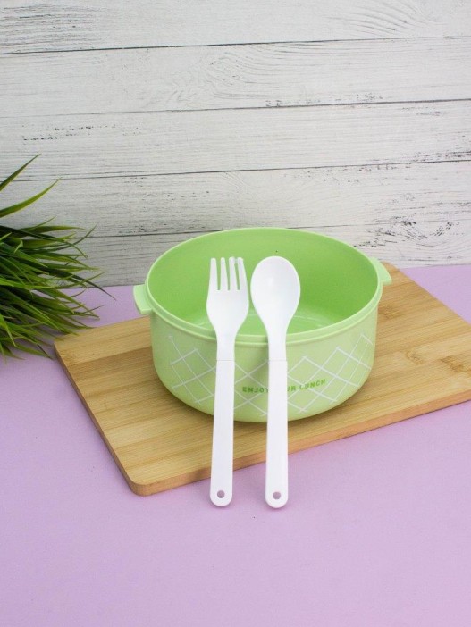 Ланчбокс «I am a funny hamburger», green (1200 ml) 