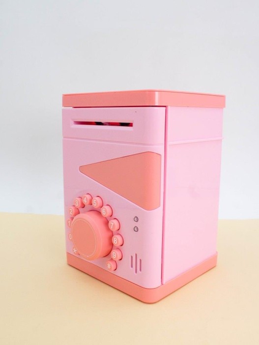 Копилка-сейф электронная &quot;Designer&quot;, pink (18x13 см) 
