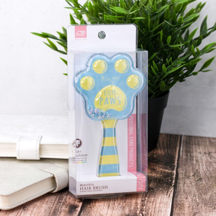 Расческа «Big cat paw», blue 