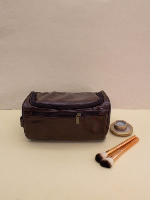 Сумка - органайзер из экокожи &quot;Masculinity&quot; brown, 25*14*13 см 