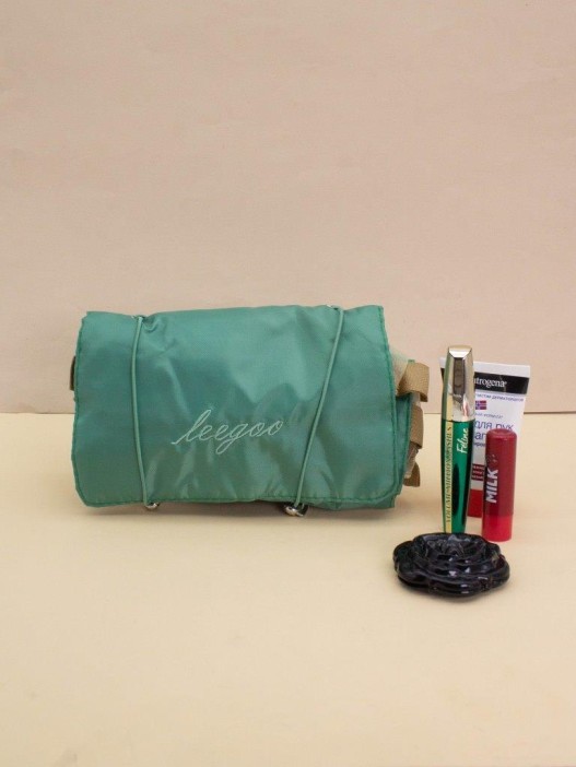 Сумка - органайзер &quot;The most necessary&quot; green, 15*21 см 