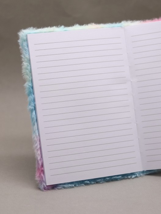 Блокнот плюшевый «Rainbow Koala» (21,5*14,5 см) 