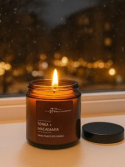 Свеча Stella Fragrance "ТОНКА МАКАДАМИЯ" 90 гр.