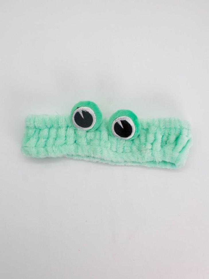 Косметическая повязка для волос "Frog"