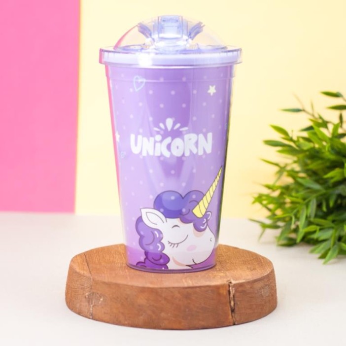 Тамблер iLikeGift &quot;Unicorn&quot;, purple 