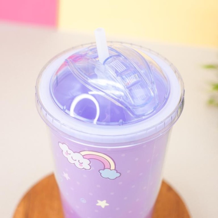 Тамблер iLikeGift &quot;Unicorn&quot;, purple 