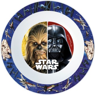 Миска пластиковая "Звездные войны. Классика" (16,5 см, для СВЧ)