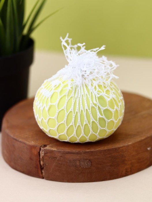 Мялка - антистресс «Rainbow ball», yellow 