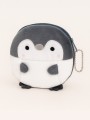 Кошелёк плюшевый "Penguin", grey (12*10 см)